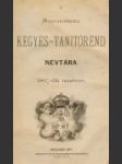 A Magyarországi Kegyes - Tanitórend Névtára 1877 - 1886 - náhled