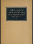 Gemmen und Kameen des Altertums und der Neuzeit - náhled