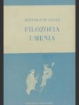 Filozofia umenia - náhled