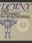 Dejiny vedy a techniky na Slovensku - náhled