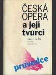 Česká opera a její tvůrci - náhled